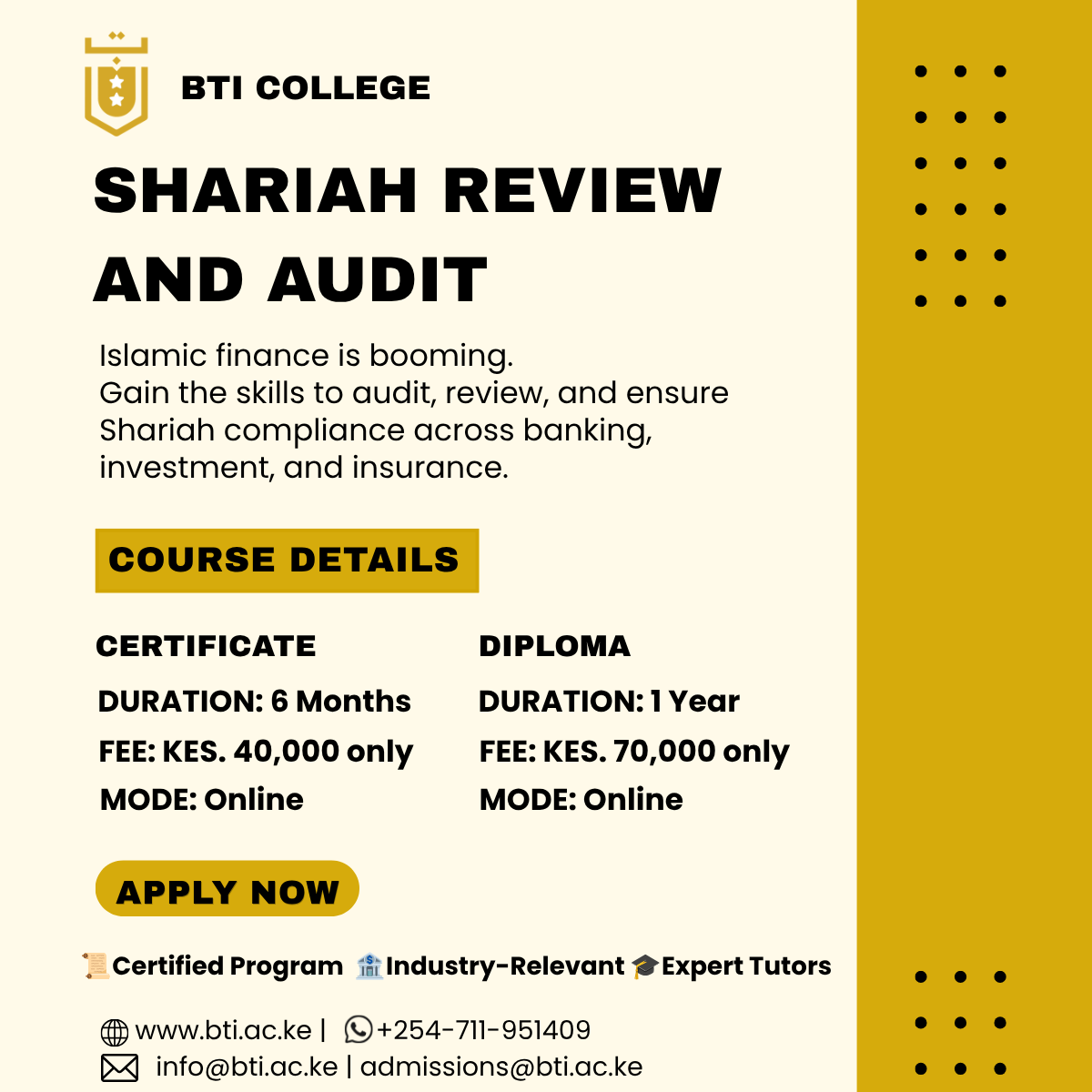 Shariah Review and Audit